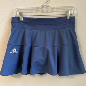 Blue Adidas tennis skirt size Medium.